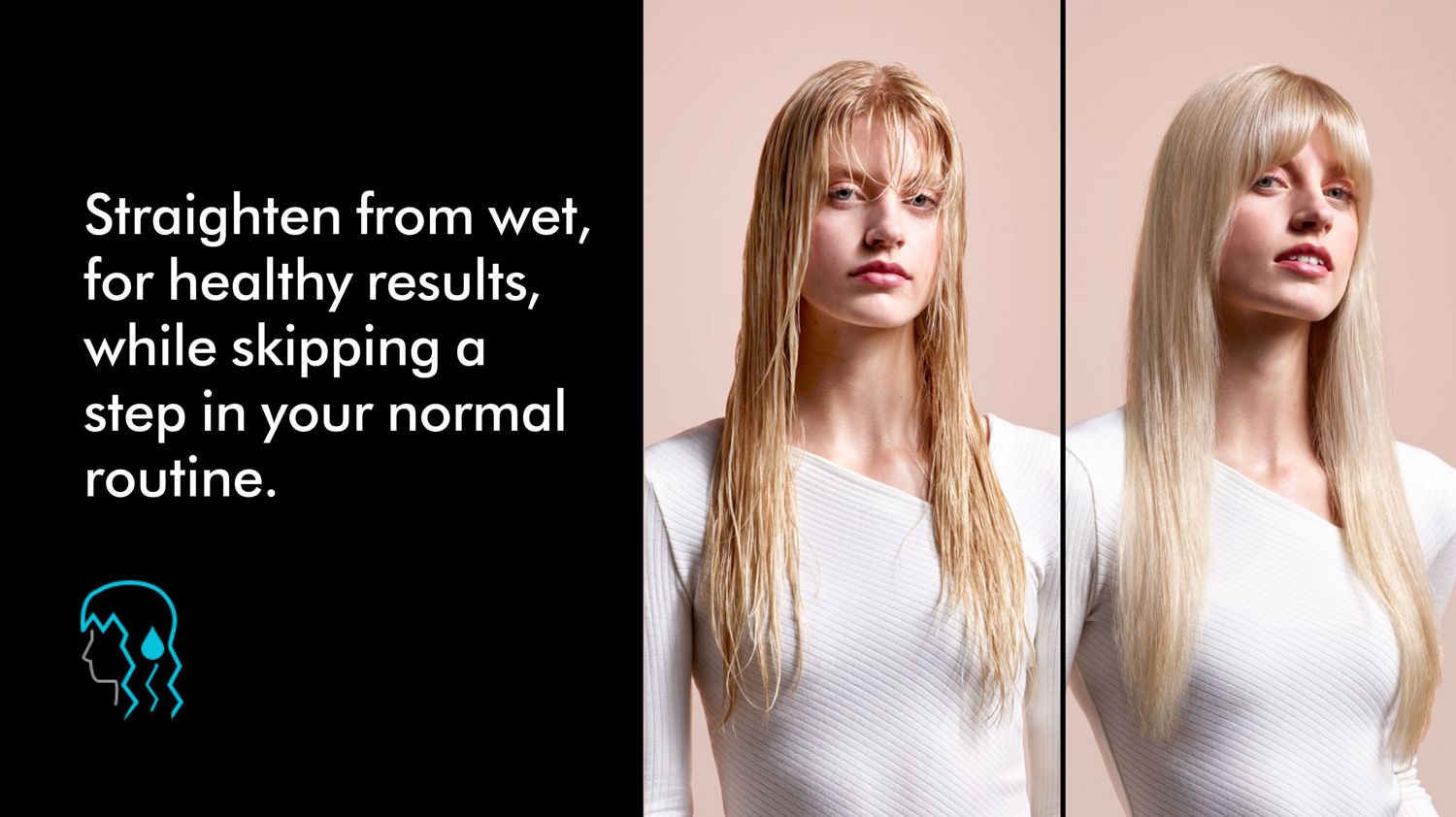 Dyson Airstrait™ dryer and straightener (Ceramic Pink/Rose Gold)