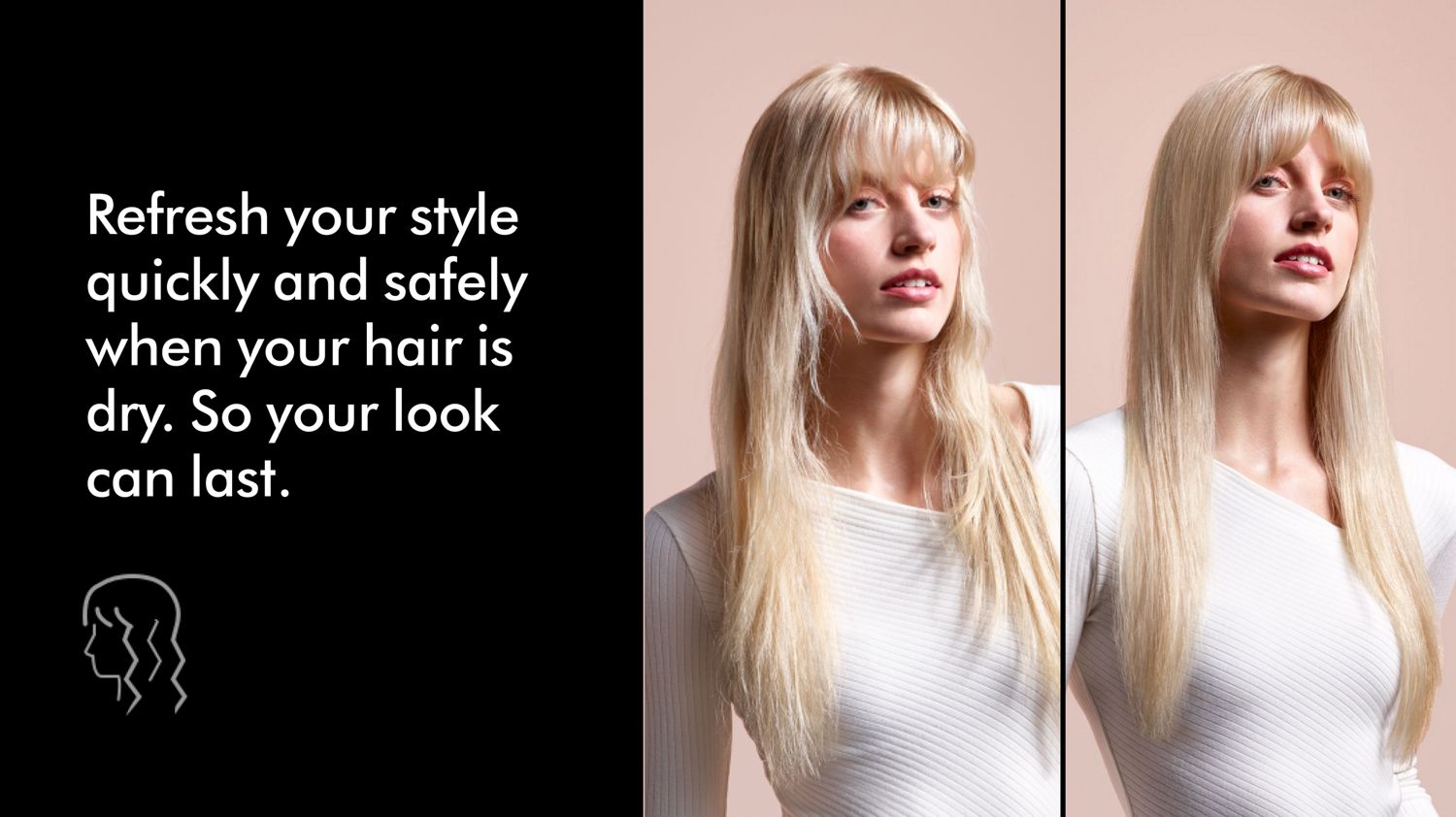 Dyson Airstrait™ dryer and straightener (Ceramic Pink/Rose Gold)