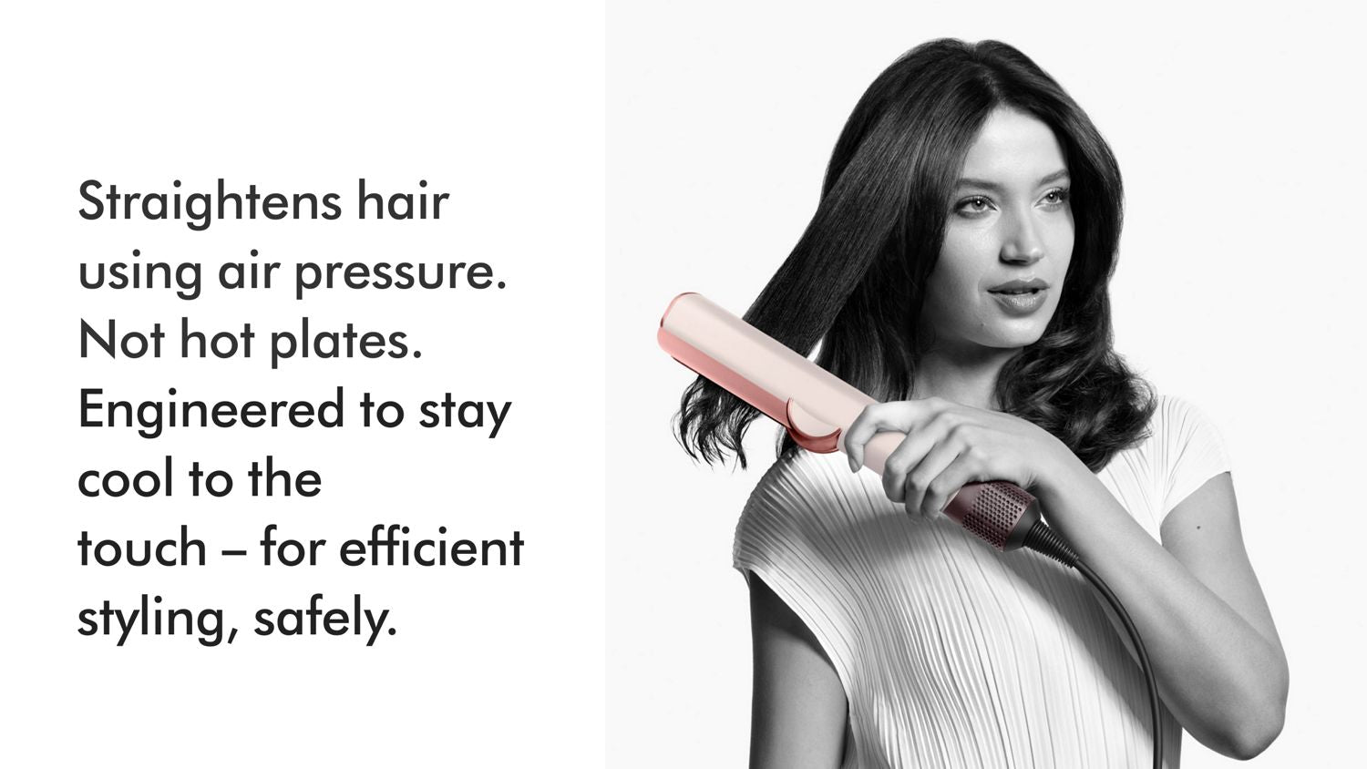 Dyson Airstrait™ dryer and straightener (Ceramic Pink/Rose Gold)